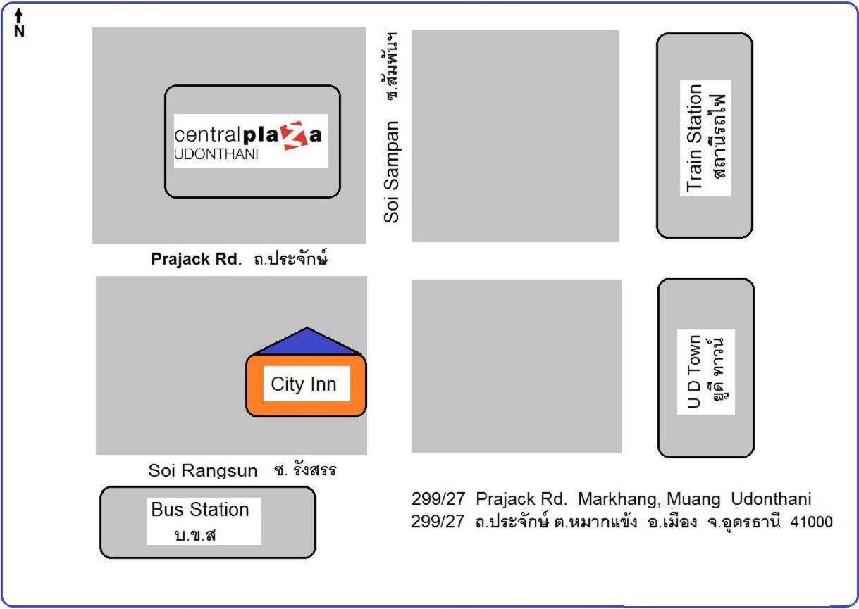City Inn Udonthani Exterior foto